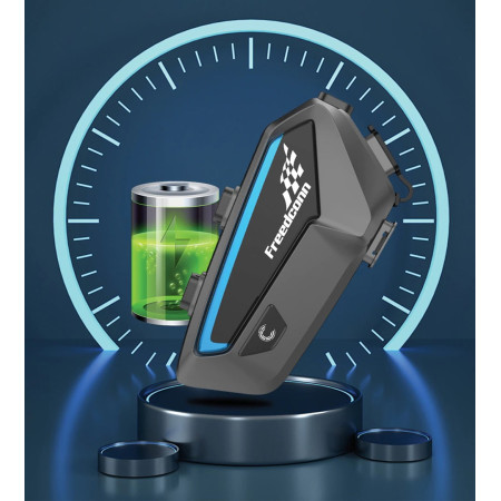 Motociklų domofonas FREEDCONN FX Juodas