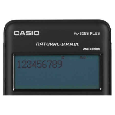 Casio FX-82ES PLUS-2 skaičiuotuvas, juodas