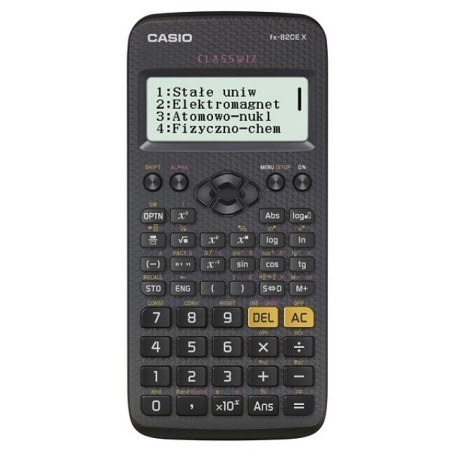 Casio FX-82CEX mokslinis kalkuliatorius, juodas