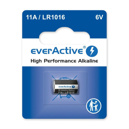 everActive 11A LR1016 MN11 nuotolinio valdymo pultelio baterija - 1 vnt.