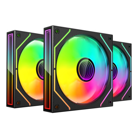 Mars Gaming MF3DPROKIT Aušinimo sistema 12 cm Juoda