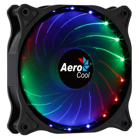 Aerocool Cosmo 12 12 cm kompiuterio korpuso ventiliatorius, juodas