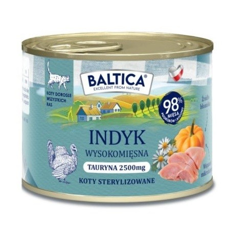 BALTICA SMAKI REGIONÓW Katė Suaugusi Indėkas - 185g