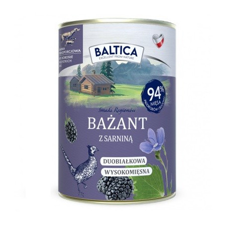 BALTICA SMAKI REGIONÓW Fazanas su elniena - 400g