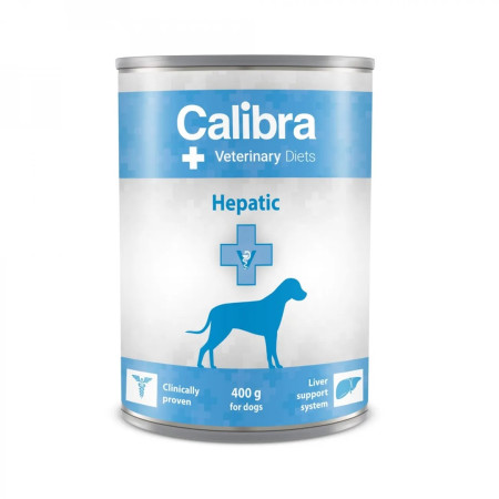 CALIBRA Veterinary Diets Hepatick - drėgnas ėdalas šunims - 800g