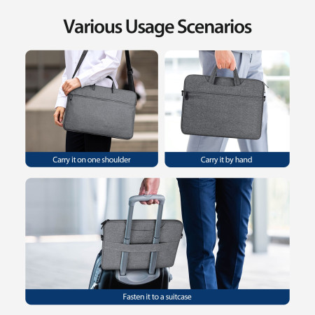 Krepšys nešiojamam kompiuteriui Dux Ducis LBJB 15.5-16" tamsiai mėlynas