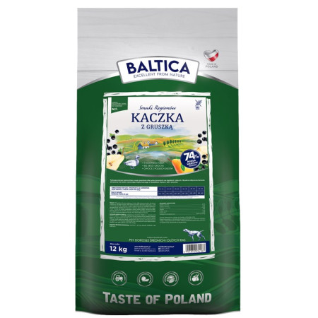 BALTICA SMAKI REGIONÓW Kaczka su gruska M / L - 12kg