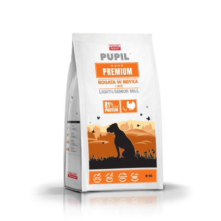 Pupil Premium Light&Senior Maistas su Indė - 12kg