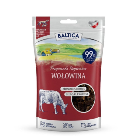 BALTICA pusminkštis jautienos skanėstas 80g