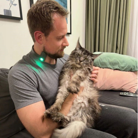 Pulsetto vagus nervo stimuliatorius kaklo juosta atsipalaidavimui ir miegui GEROVĖ