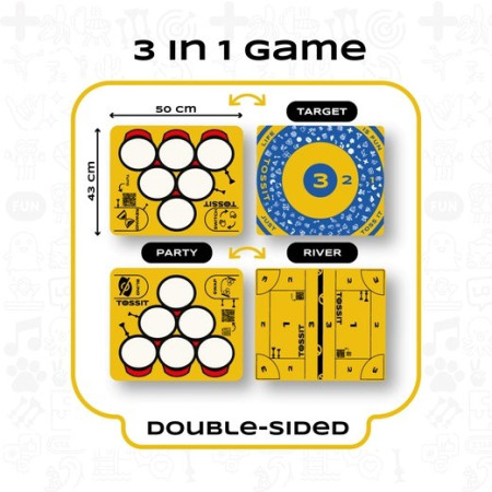 Gra TOSSIT Šventinė Žaidimų Lenta