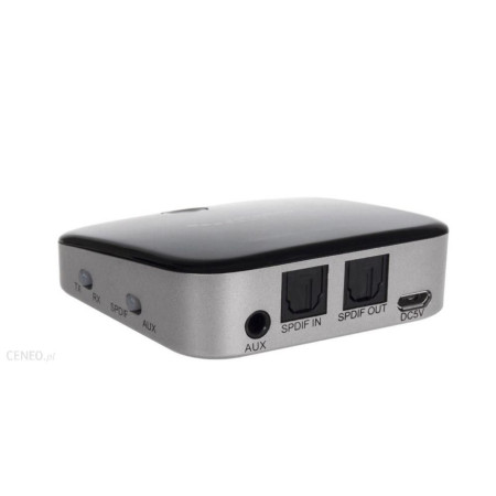 Bluetooth 5.0 AUX imtuvas Baseus Qiyin (juodas)