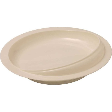 Beige invalidumo lėkštė