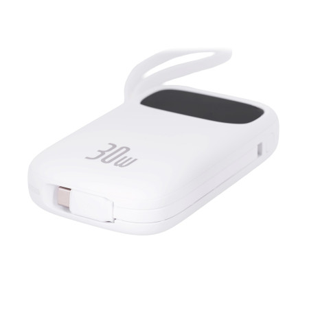 Baseus QPow2 Ličio polimeras 20000 mAh Balta