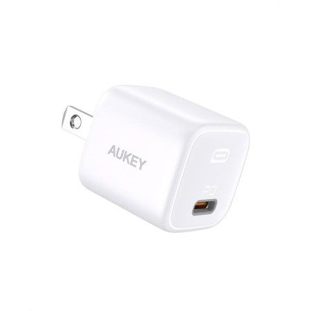 AUKEY PA-B1 Universalus balto AC įkroviklis