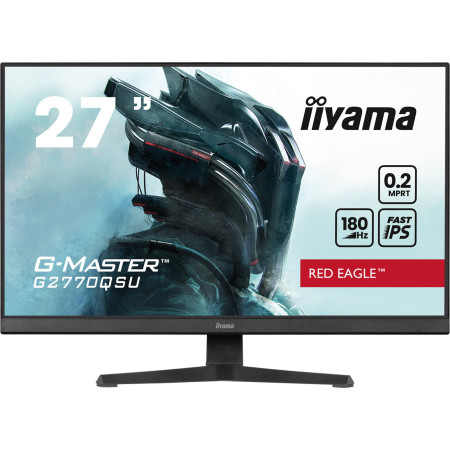 iiyama G-MASTER G2770QSU-B6 kompiuterio monitorius 68,6 cm (27") Wide Quad HD