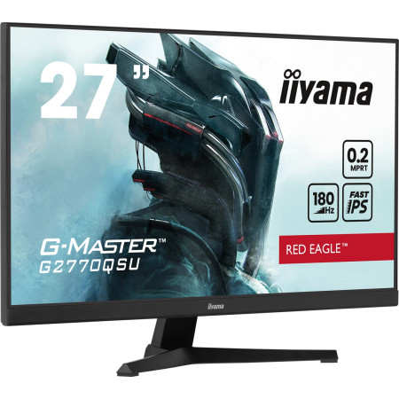 iiyama G-MASTER G2770QSU-B6 kompiuterio monitorius 68,6 cm (27") Wide Quad HD