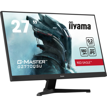 iiyama G-MASTER G2770QSU-B6 kompiuterio monitorius 68,6 cm (27") Wide Quad HD