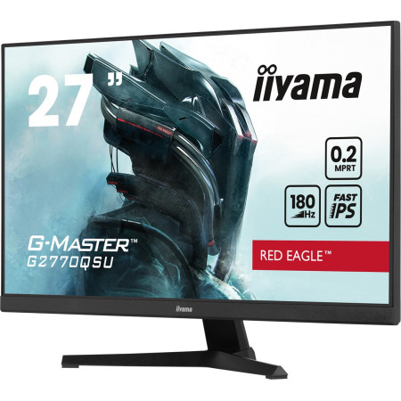 iiyama G-MASTER G2770QSU-B6 kompiuterio monitorius 68,6 cm (27") Wide Quad HD