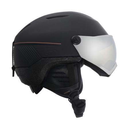 Kask FIT VISOR IMPACTS PHOTO Juodas M/L