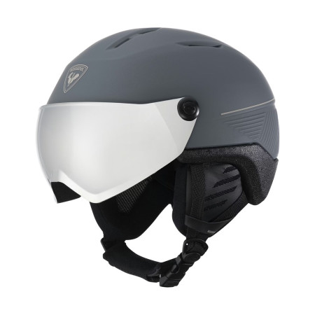 Kask FIT VISOR IMPACTS PHOTO Pilkas L/XL