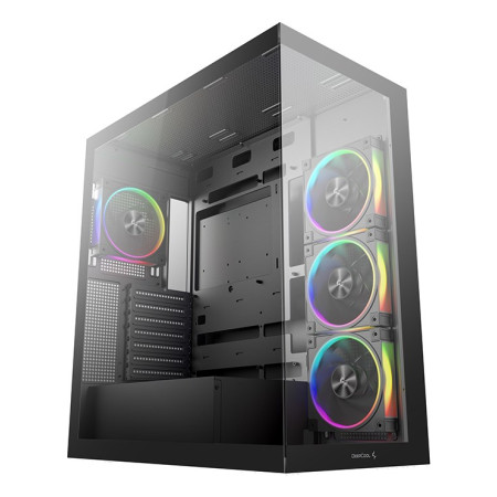 DeepCool CG580 4F V2 „Midi Tower“ Juoda