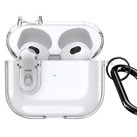 Dėklas Dux Ducis PECL Apple AirPods 3 skaidrus