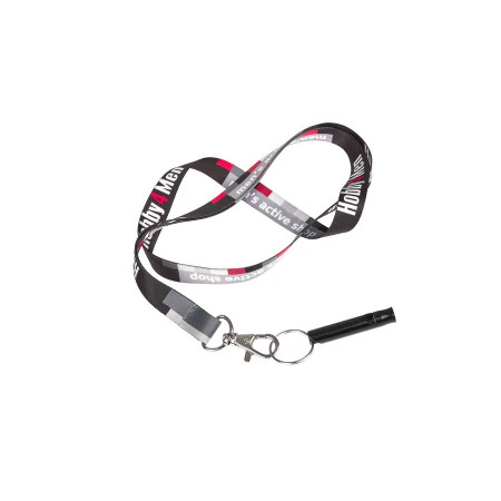 Išgyvenimo švilpukas GUARD WHISTLE, aliuminis, juodas