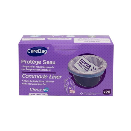 Sundo Carebag higienos maišeliai tualeto kėdei 20 vnt.