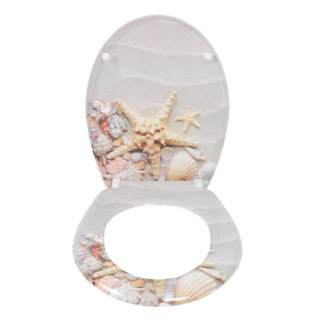 Klozeto dangtis DU02 lėtas starfish