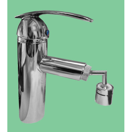 Maišytuvas praustuvui su reguliuojamu aeratoriumi