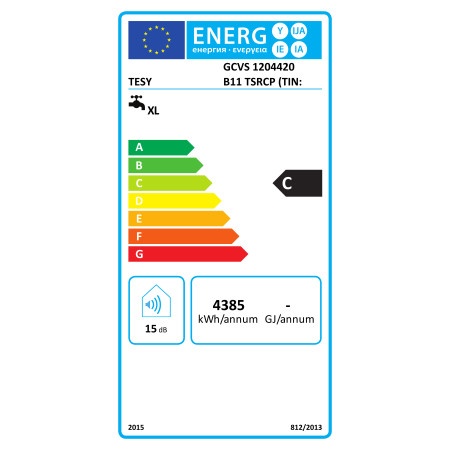 Elektrinis vandens šildytuvas TESY GCVS120