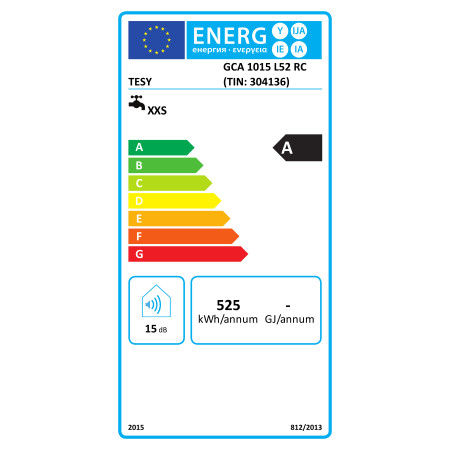 Elektrinis vandens šildytuvas TESY GCA15