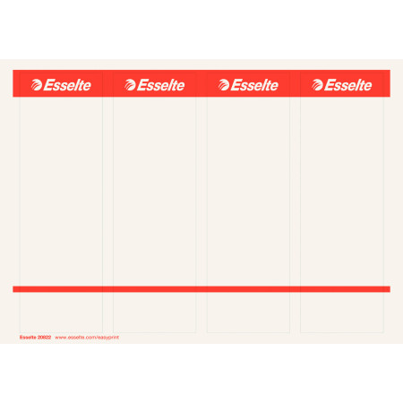Esselte 20822 informacijos laikmenos etiketė