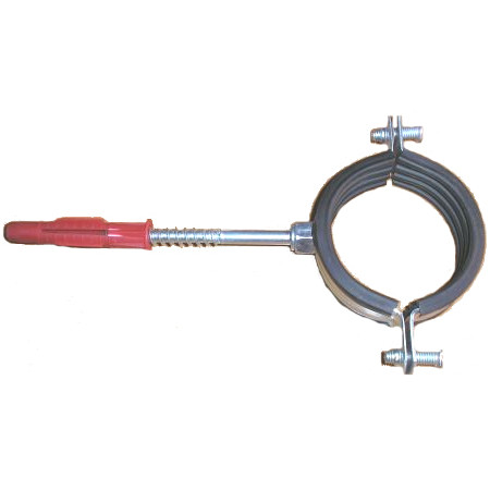 1 1/2 metalinis laikiklis su guma