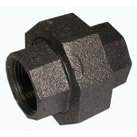 Išardoma jungtis su vidiniu sriegio 330 F2, juoda