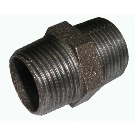 Nipelis 280 M1/2 iš./iš. sriegis JUODAS