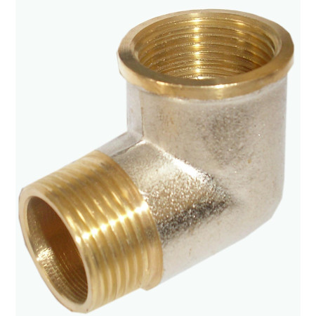 Chromuota alkūnė 2808 F3/4xM3/4 v/iš.