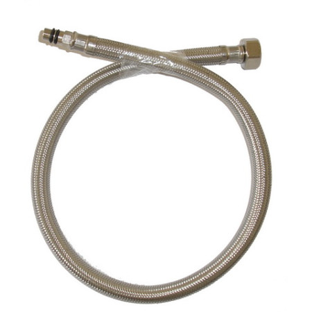 Žarnelė maišytuvui nerūdijančio plieno SB02 F1/2xM10 45cm jung. trumpa