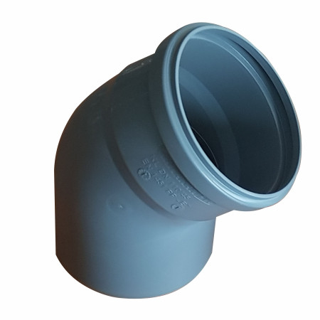 Polipropileno alkūnė 110/45°