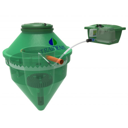 Nuotekų valymo įrenginys NV-1-A-C (1.0-1,2m įgilinimui) (4 žm.)