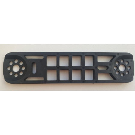 Montažinė plokštelė dvigubam maišytuvui plastikinė 92022