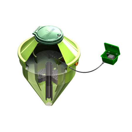 Nuotekų valymo įrenginys NV-2-A-B 1.2-1.45m