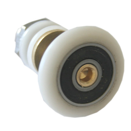 Metalinis ratukas dušo kabinos durims 27 mm