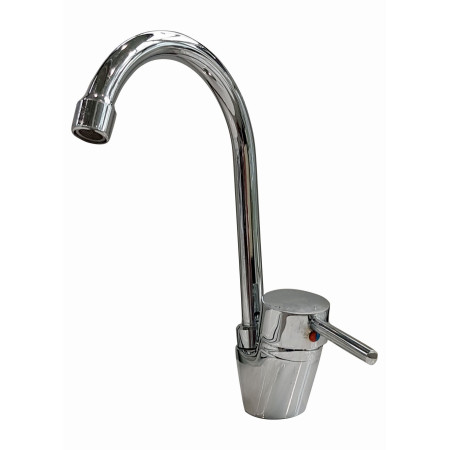 Virtuvinis maišytuvas su paaukštintu snapu 27 cm