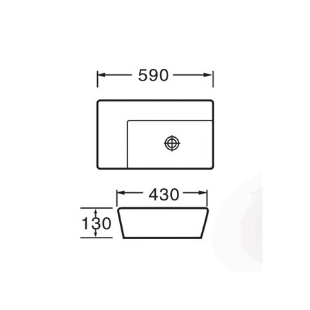 Keramikinis praustuvas GRG-4944
