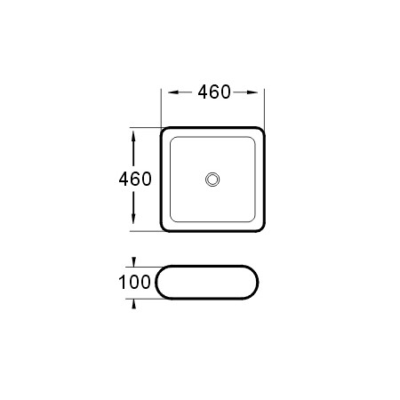 Keramikinis praustuvas GRG-4620