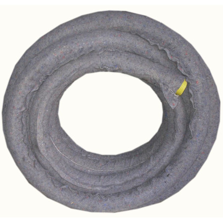 PVC drenažo vamzdis D65/58/50m su filtru