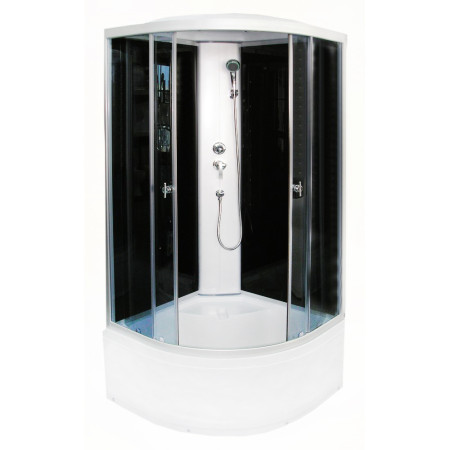 Dušo kabina R8804B pilka/juoda