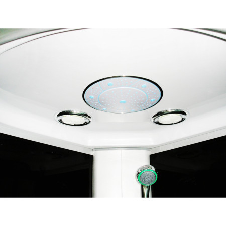 Dušo kabina R8320B pilka/juoda